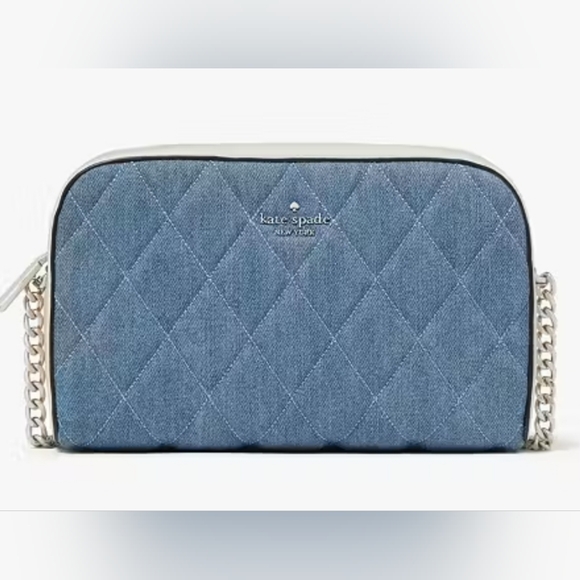 kate spade Handbags - Kate spade Carey Denim mini camera bag retail  $359 NWT